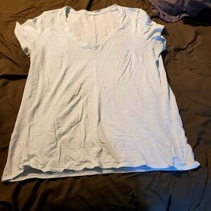 PINK pastel blue crew neck shirt